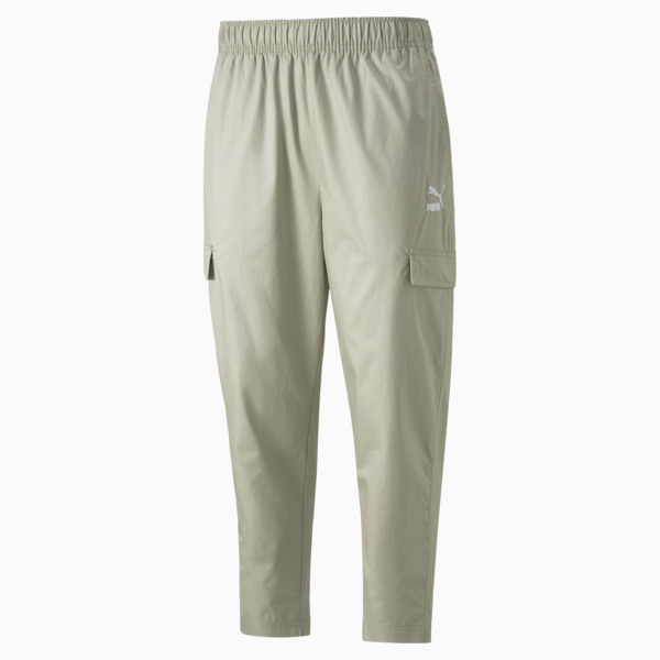 Classics Woven Pants Men, Pebble Gray, large-ZAF