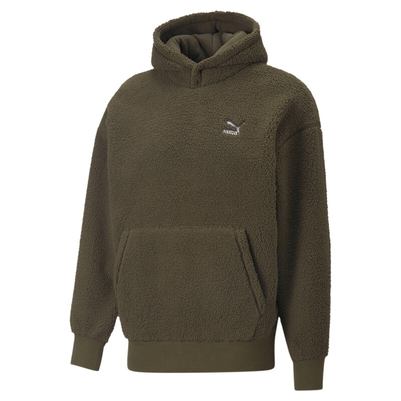 

Men's PUMA Classics Sherpa Relaxed Fit Hoodie