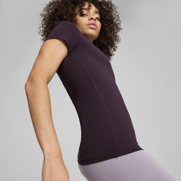 Classics Slim Tee Women, Midnight Plum, large-MEX