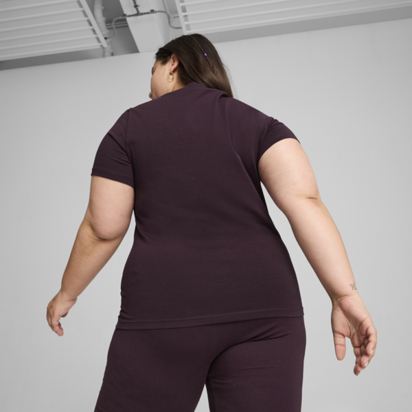 Classics Slim Tee Women, Midnight Plum, large-MEX