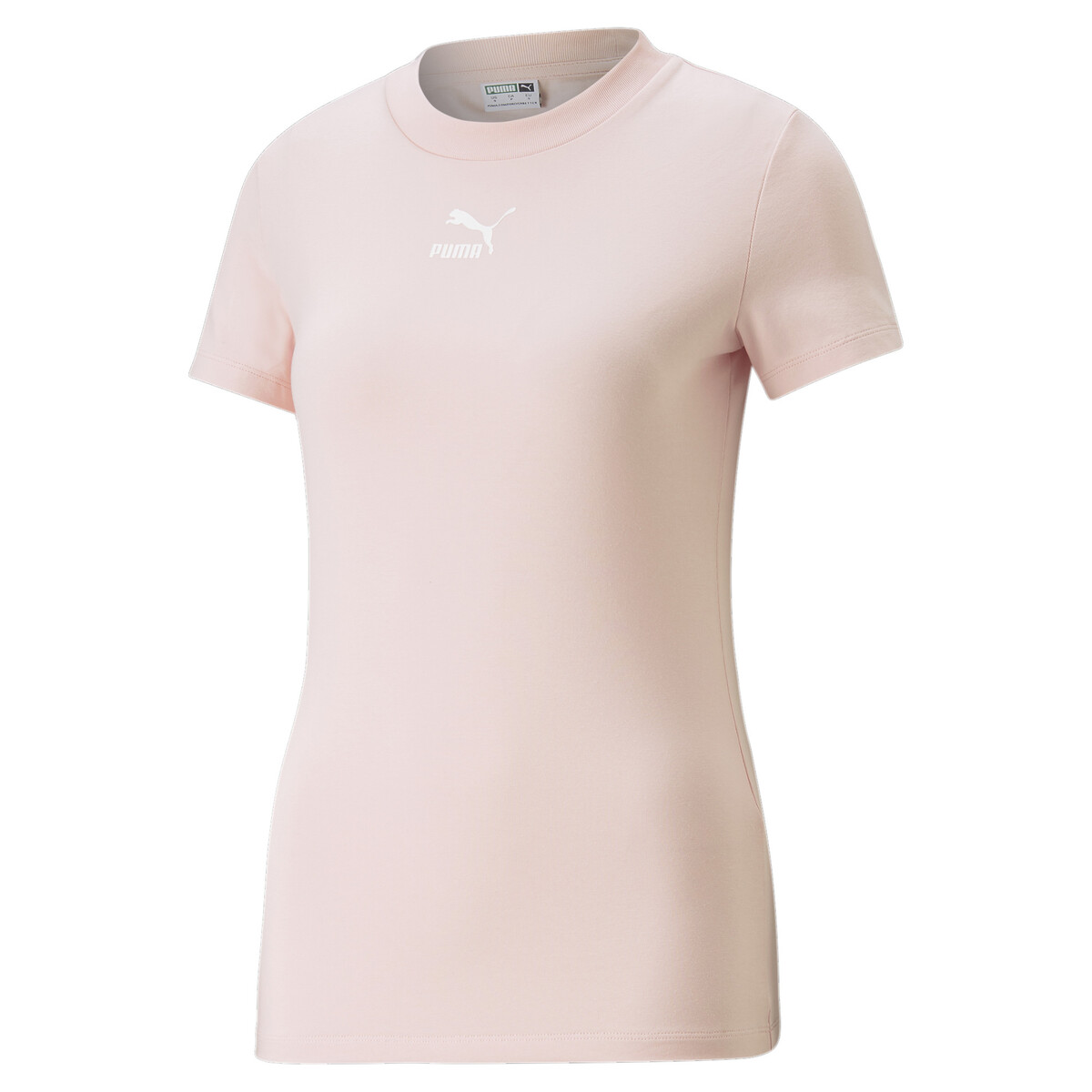 Classics Slim T-Shirt Women in Rose Dust by PUMA, Medium