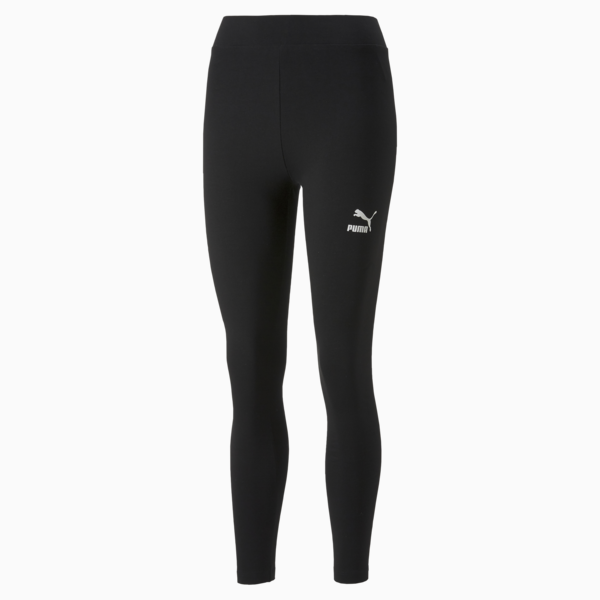 Leggings de tiro alto para mujer Classics, Puma Black, large-MEX