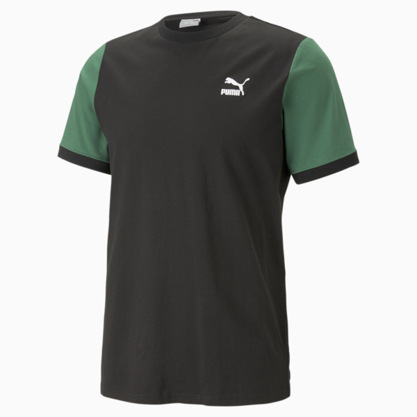 Remera para hombre Classics Block, Puma Black-Vine, large-ARG