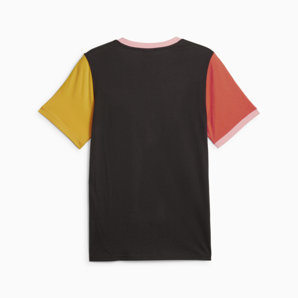 Remera para hombre Classics Block, PUMA Black-Hot Heat, large-ARG