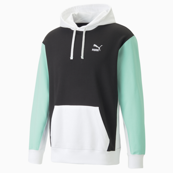 Buzo para hombre Classics+, PUMA Black-Mint, large-ARG