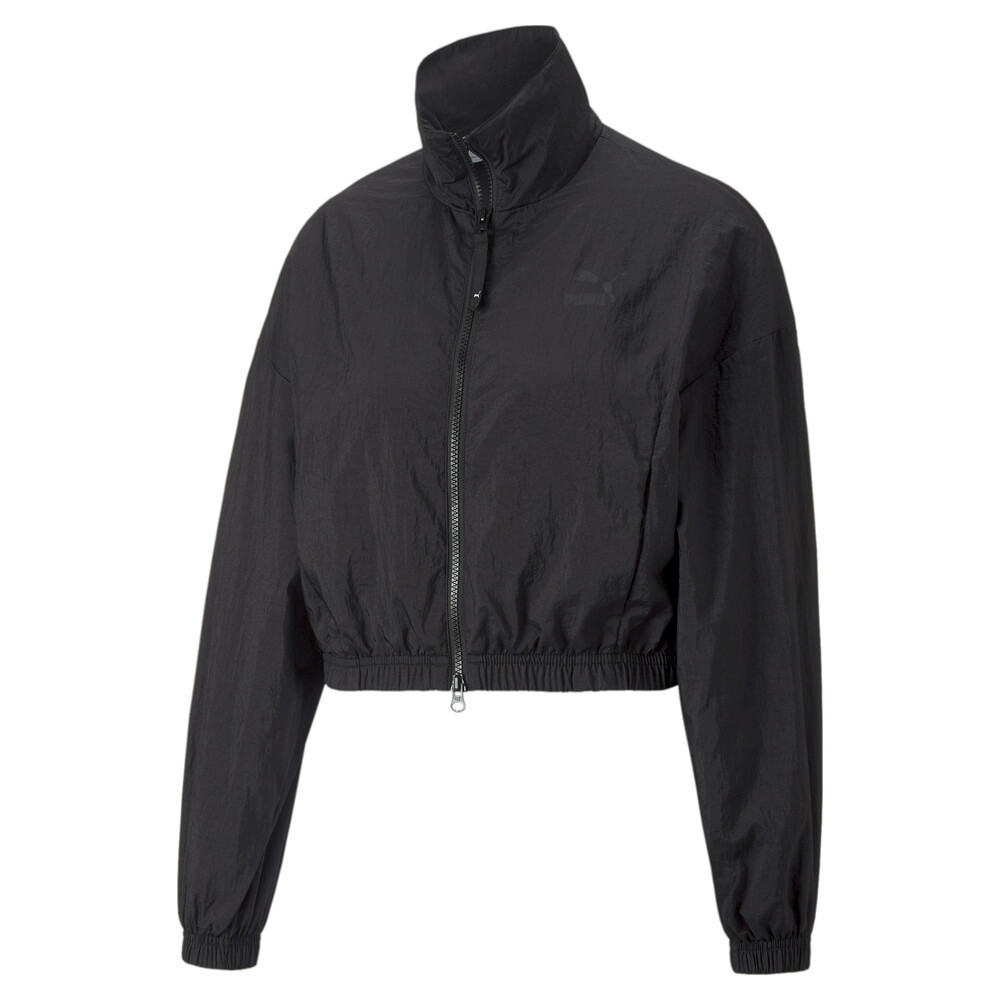 Dare To Women's Woven Track Jacket Black PUMA