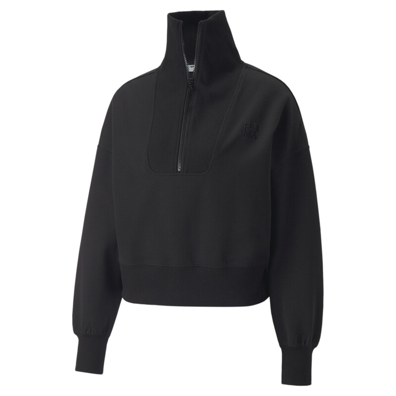 

Women's PUMA Infuse Half-Zip Oversized Sweatshirt