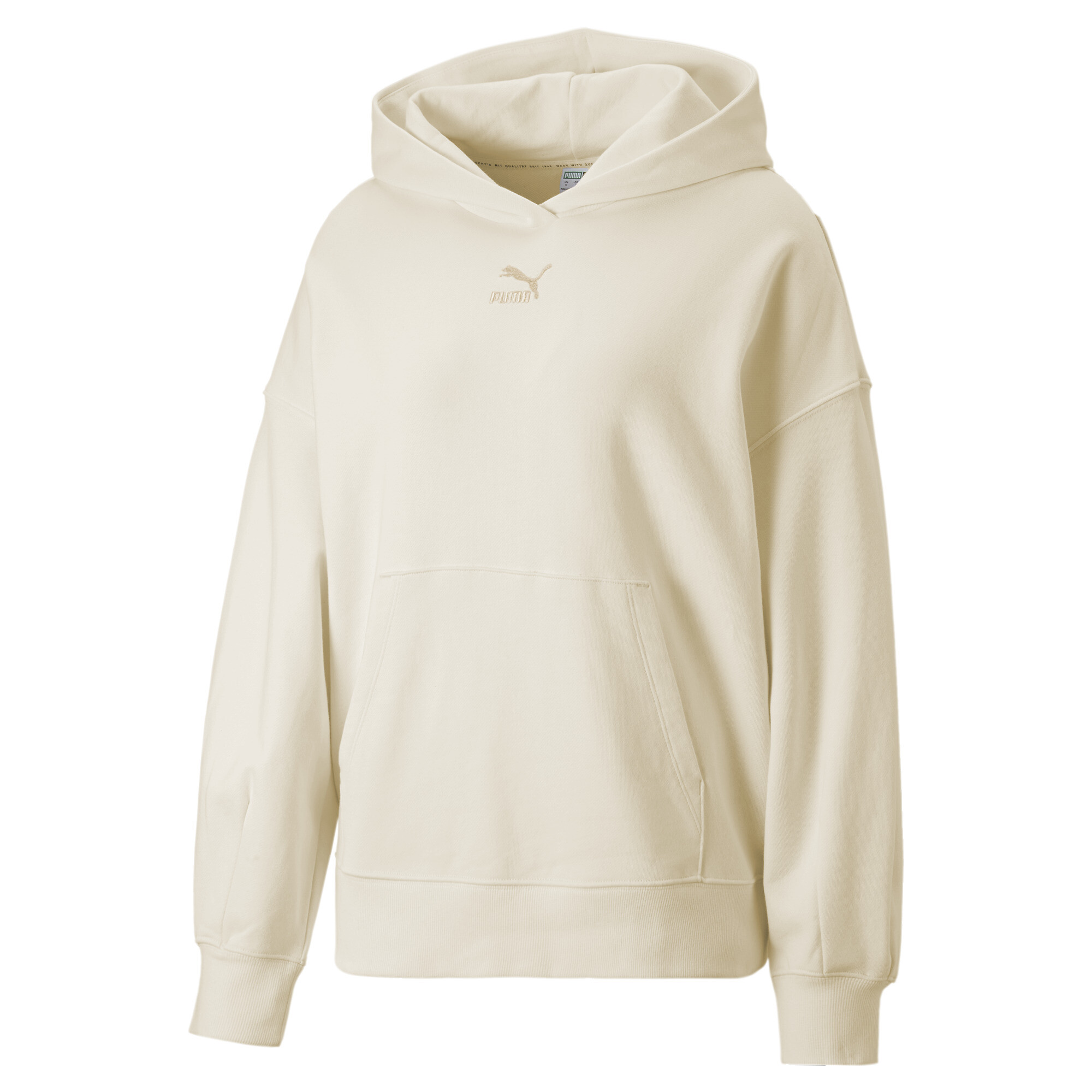 Women's Puma Classics Oversized Hoodie, Size XS, Clothing