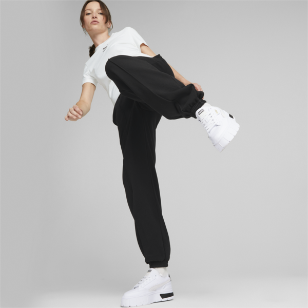 Pantalones deportivos para mujer Classics, Puma Black, large-ARG