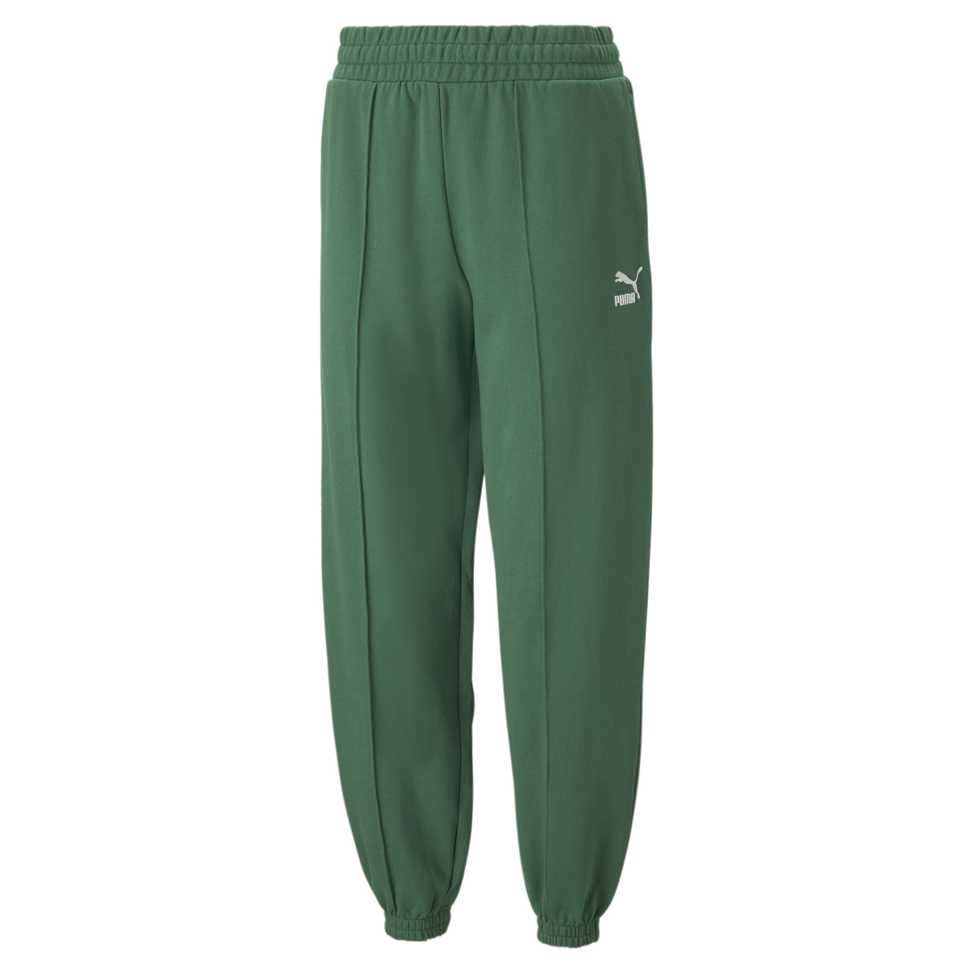 Women's PUMA Classics Sweatpants Women In Green, Size XL, Cotton