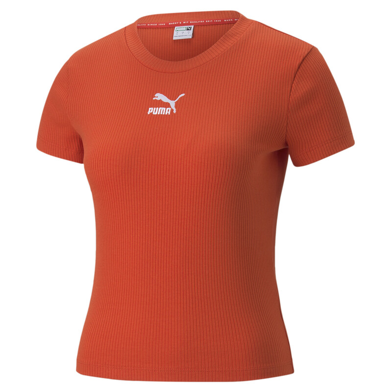 

Women's PUMA Classics Ribbed Slim T-Shirt