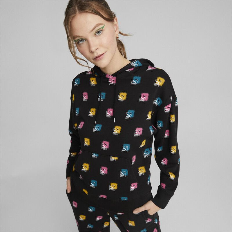

Women's PUMA Brand Love Printed Regular Fit Hoodie