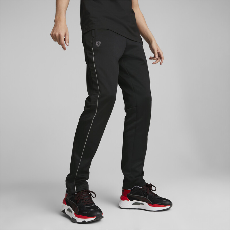 Men's PUMA Scuderia Ferrari Style MT7 Track Regular Fit Pants in Black size XS