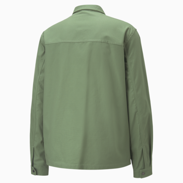MMQ Ripstop Overshirt, Dusty Green, large-ZAF