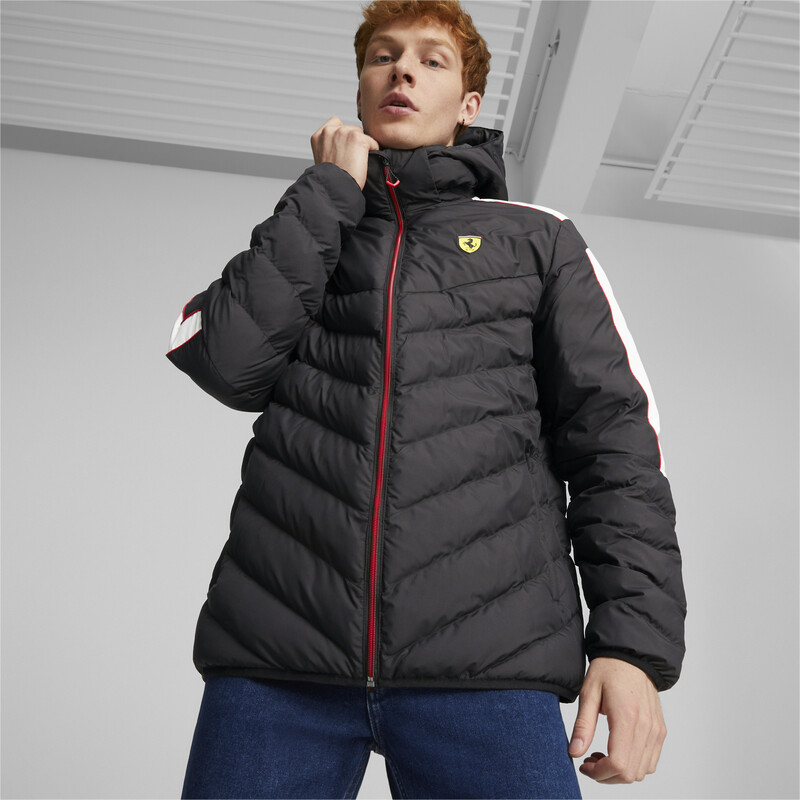 

Men's PUMA Scuderia Ferrari Race MT7 Regular Fit Ecolite Jacket, Black