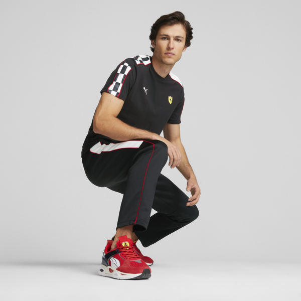 Scuderia Ferrari Race MT7 Track Pants Men, Puma Black, large-ZAF