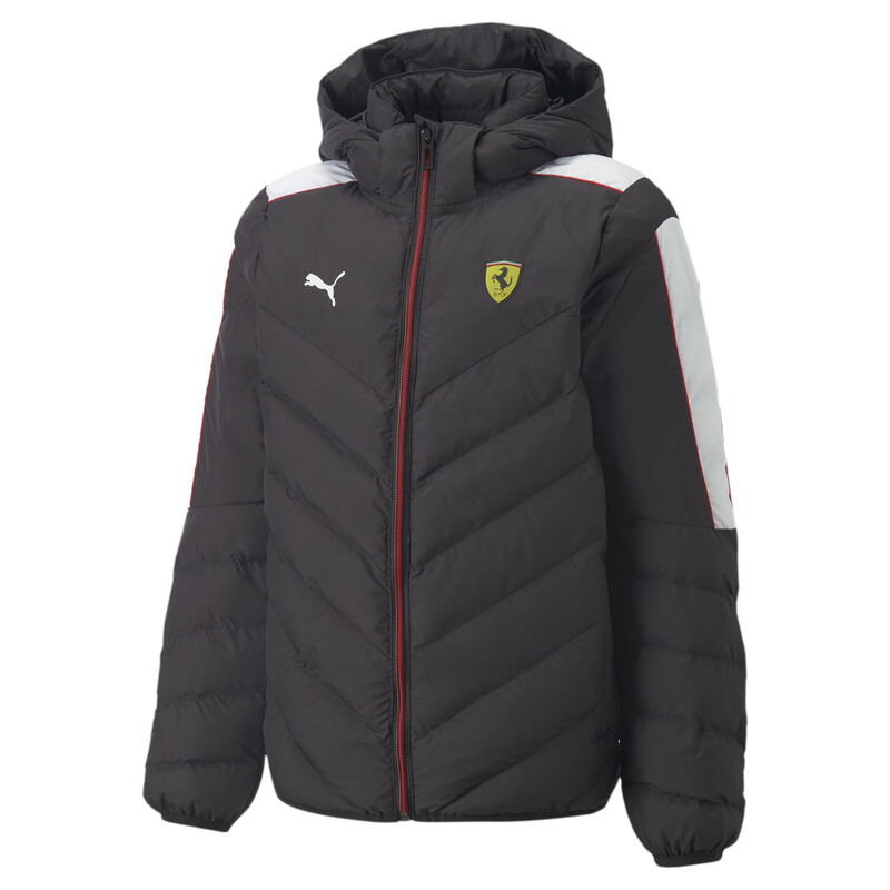 PUMA Ferrari Race Kids MT7 Youth Regular Fit Jacket, Black