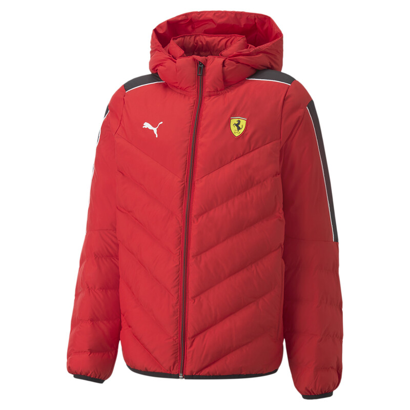 PUMA Ferrari Race Kids MT7 Youth Regular Fit Jacket, Red