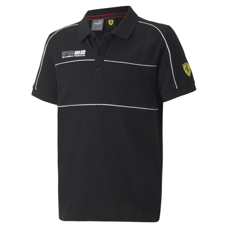 

PUMA Scuderia Ferrari Race Motorsport Polo Shirt Youth, Black