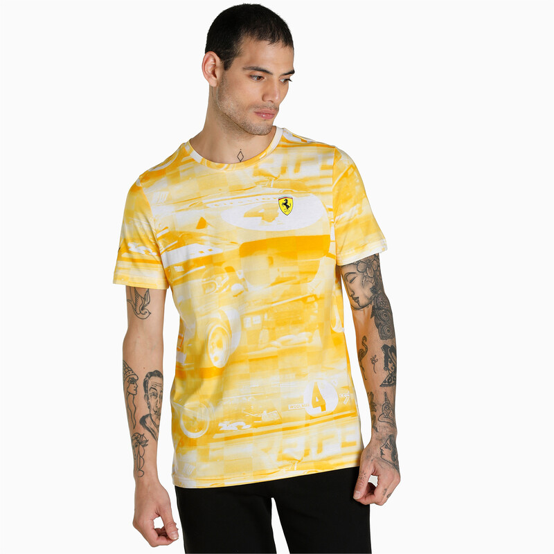 

Men's PUMA Ferrari Race All Over Print T-Shirt