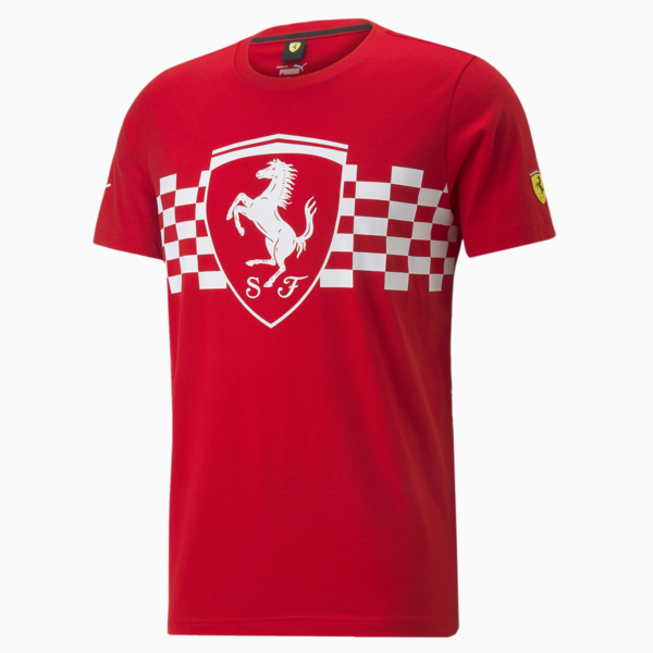 Playera deportiva para hombre Scuderia Ferrari Race, Rosso Corsa, large-MEX