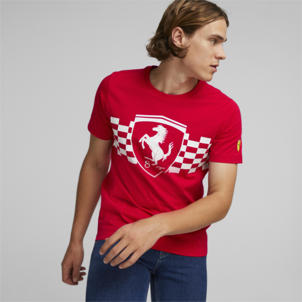 Playera deportiva para hombre Scuderia Ferrari Race, Rosso Corsa, large-MEX