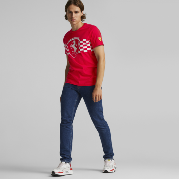 Playera deportiva para hombre Scuderia Ferrari Race, Rosso Corsa, large-MEX