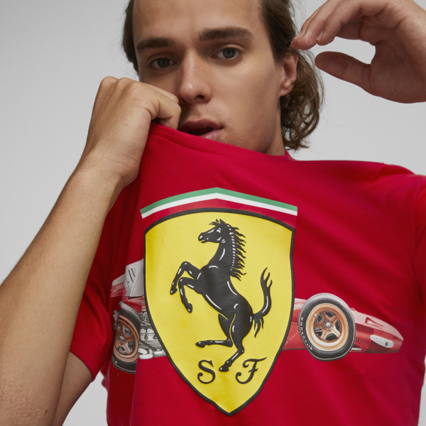 Playera Hombre Scuderia Ferrari, Rosso Corsa, large-MEX