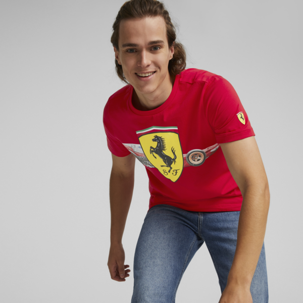 Playera Hombre Scuderia Ferrari, Rosso Corsa, large-MEX