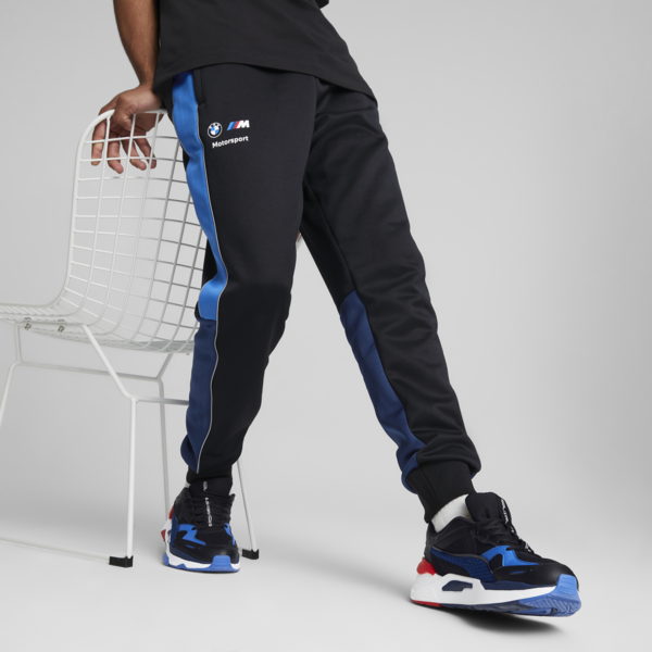 BMW M Motorsport MT7 Track Pants Men, Puma Black-M color, large-MEX