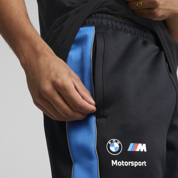 BMW M Motorsport MT7 Track Pants Men, Puma Black-M color, large-MEX