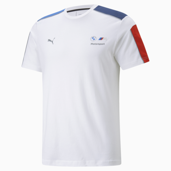 BMW M Motorsport MT7 Tee Men, Puma White, large-MEX