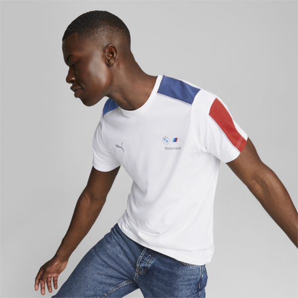 BMW M Motorsport MT7 Tee Men, Puma White, large-MEX