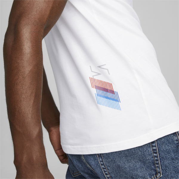 BMW M Motorsport MT7 Tee Men, Puma White, large-MEX