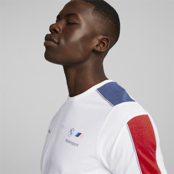 BMW M Motorsport MT7 Tee Men, Puma White, large-MEX