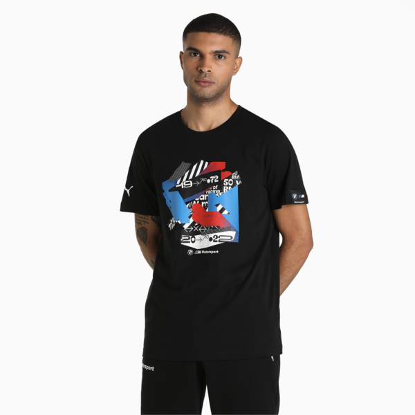 Remera para hombre BMW M Motorsport, Puma Black, large-ARG