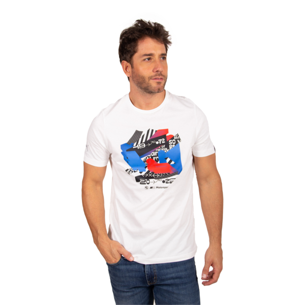 Remera para hombre BMW M Motorsport, Puma White, large-ARG