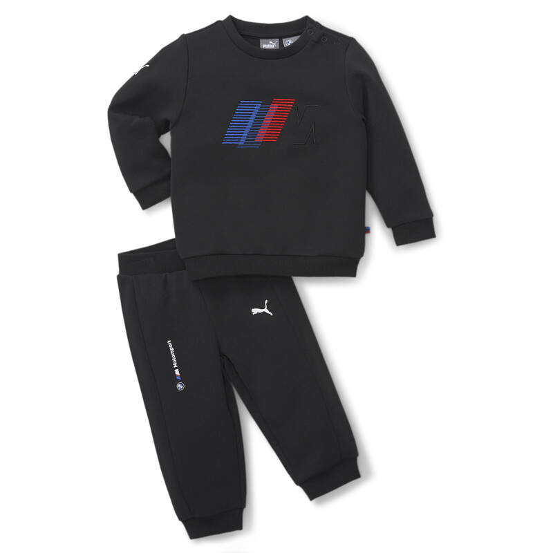

PUMA BMW M Motorsport Crew Jogger Set Babies, Black