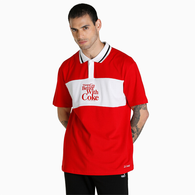 

Men's PUMA X COCA COLA Relaxed Fit Polo, Red