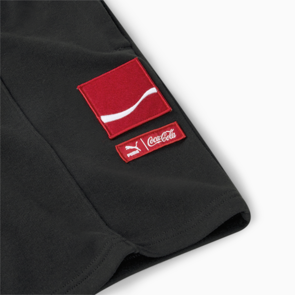 PUMA x COCA-COLA Shorts Men, Puma Black, large-ZAF