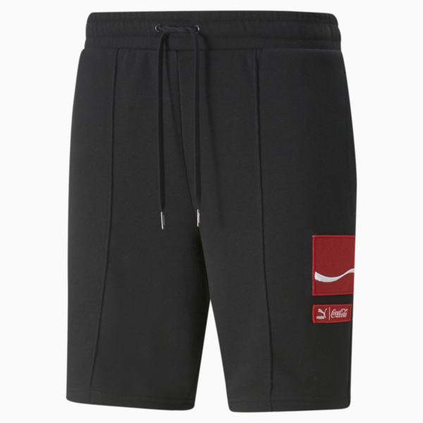 PUMA x COCA-COLA Shorts Men, Puma Black, large-ZAF