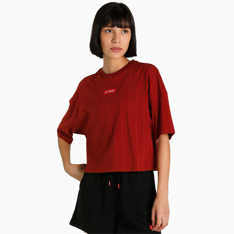 

Women's PUMA X COCA-COLA All-Over-Print T-Shirt, Red