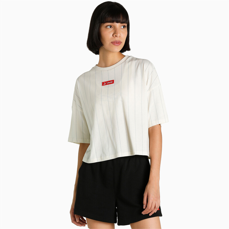 

Women's PUMA X COCA-COLA All-Over-Print T-Shirt, Ivory glow