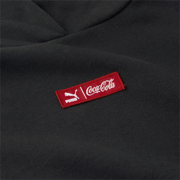 PUMA x COCA-COLA Hoodie Women, Puma Black, large-ZAF