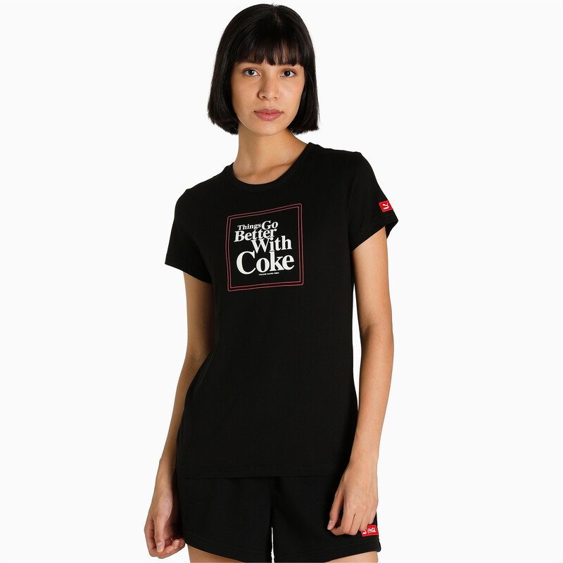 

Women's PUMA X COCA-COLA Graphic Regular Fit T-Shirt, Black