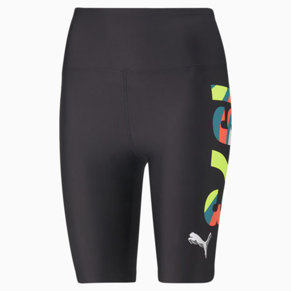 MOD Basketball Biker Shorts Women, Puma Black, large-ZAF