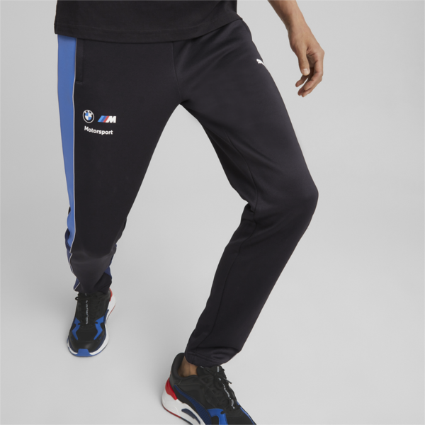 BMW M Motorsport MT7 Slim Track Pants Men, Puma Black-M color, large-ZAF