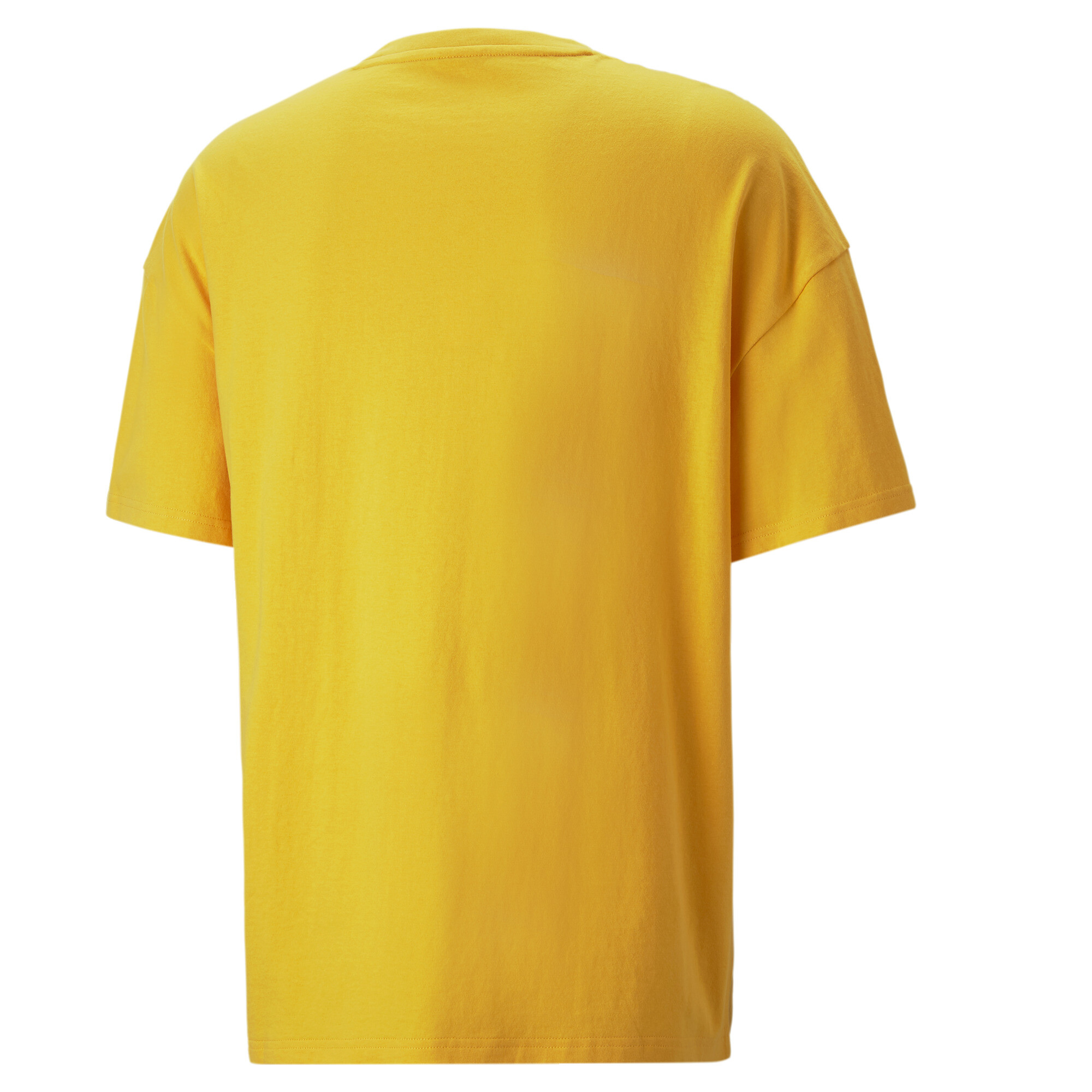 Men's PUMA Classics Oversized T-Shirt Men In Orange, Size XS