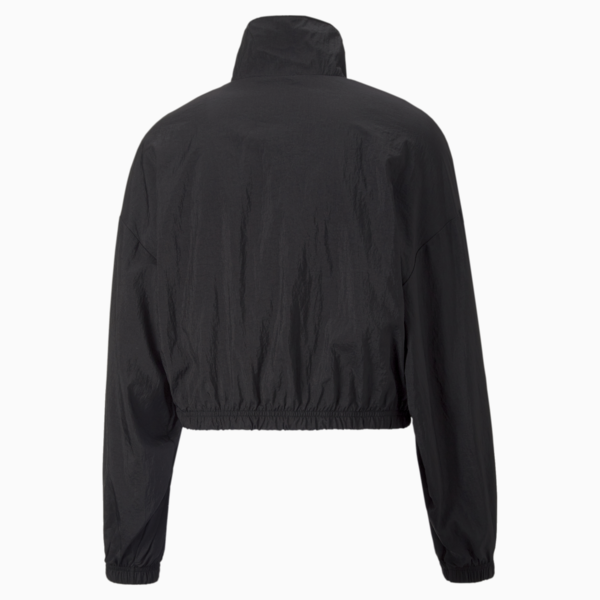 Star Quality Woven Track Jacket Women, Puma Black, large-ZAF