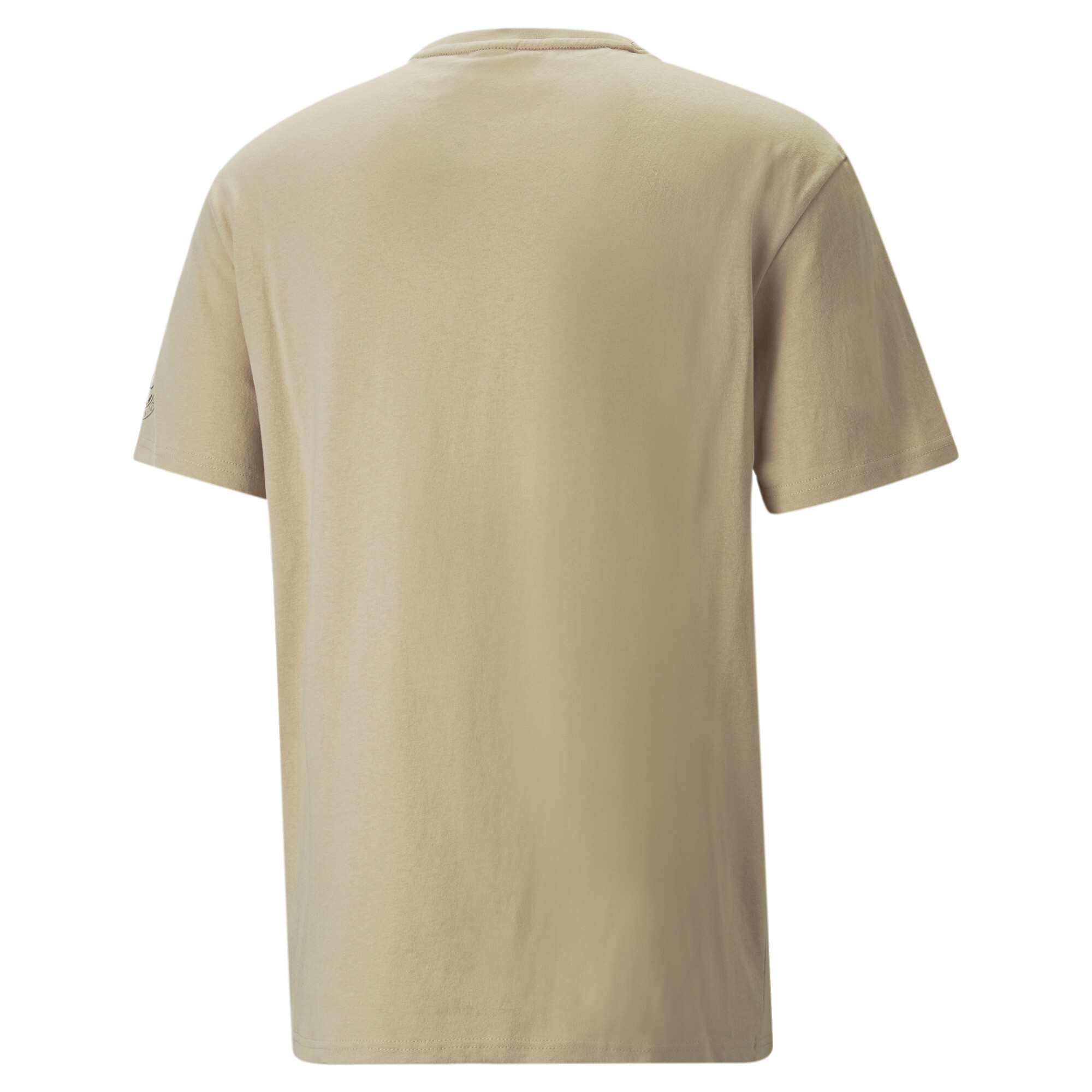 Men's PUMA We Are Legends Relaxed T-Shirt In Beige, Size XS